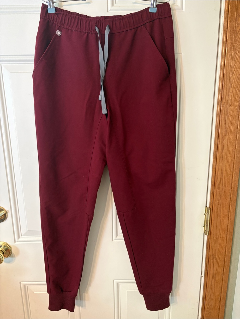 FIGS Technical Collection Joggers in Burgundy